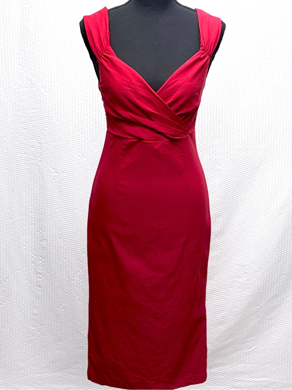 Rock Steady Diva Wiggle Dress Womens XL Red Pinup Bombshell Retro USA